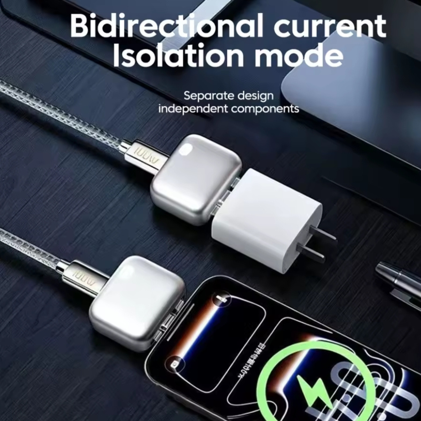 Cargador Rápido Y AutoCorte Energía 140W
