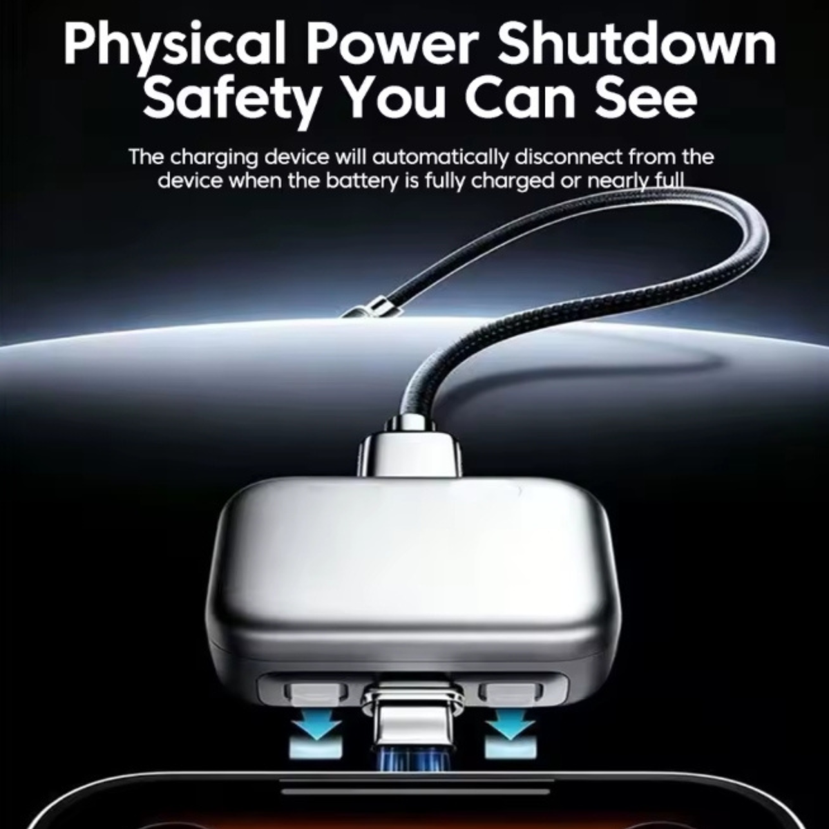 Cargador Rápido Y AutoCorte Energía 140W
